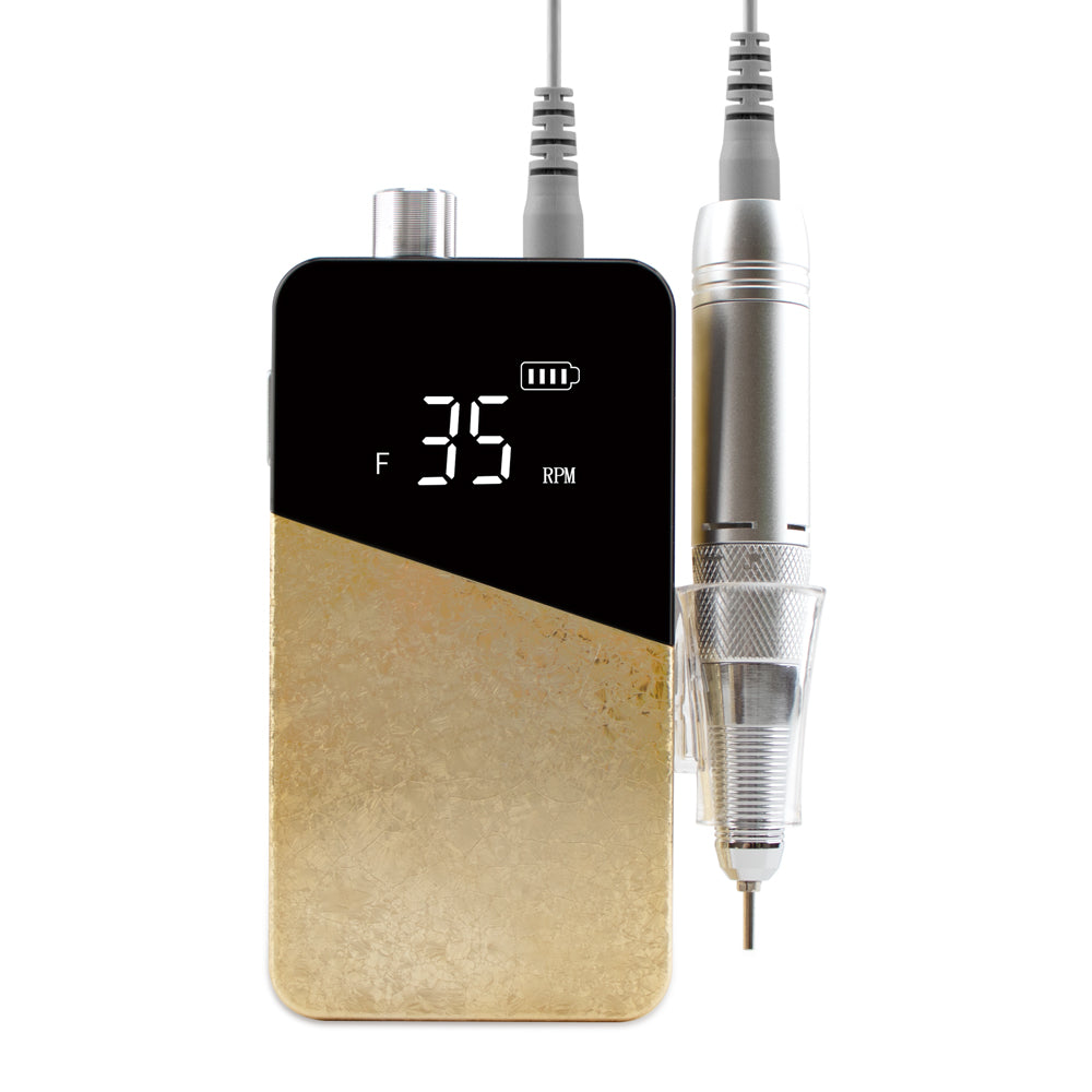 FNDM047 New nail products 35000 Ice flower rechargeable drill nails professional electric nail drill with customized private logo