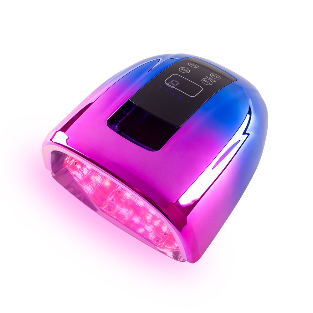 RNL008 2022 New Arrival Nail Dyer Lamp Rechargeable Silver Color Pro Cure Cordless 90w LED UV Lamp