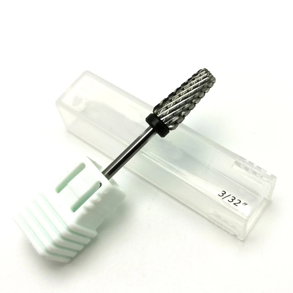 NDB040 Nail art Tapered Carbide Nail Drill Bits Milling Cutter For Manicure Remove Acylics & Gel Nails Accessories Tools
