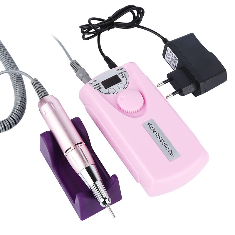 FNDM058 professional portable 30000RPM rechargeable electric nail drill machine With nail drill bits set