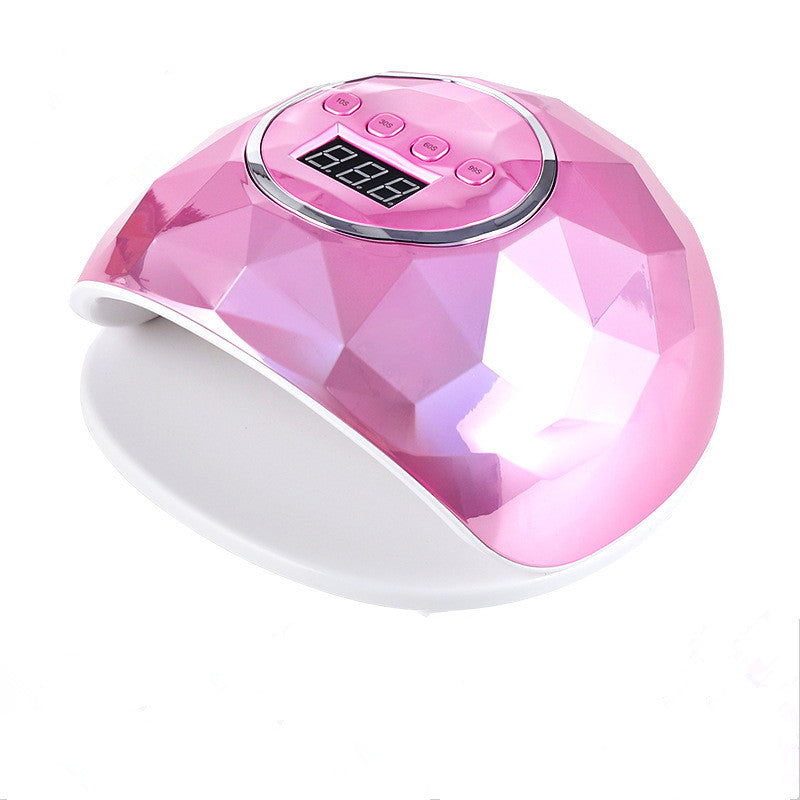FNL003 F6 86W Professional Rainbow Gel Nail Lamp Coloful UV LED Shell Gel Polish Nail Dryer Fast Curing Gel Polish Nail Lamp