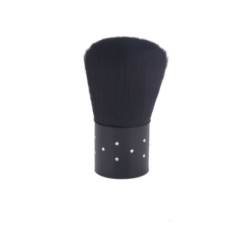NBR047 Nail powder brush with drill soft hair cleaning brush beauty powder blusher brush wholesale