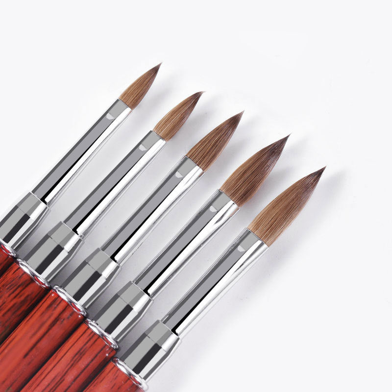 NBR022 ForLife Nair art 100% pure Kolinsky hair brush Nail Tools Nail Pen Crystal Pen Mink Hair Brush Drawing Carving Pen