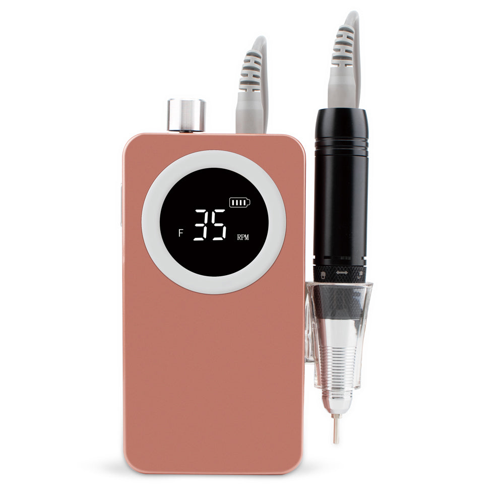 FNDM015 Electric Nail Drill 35.000 RPM Portable Nail Supplies Rechargeable Nail Drill Polish Remover Machine Accept Customize Logo