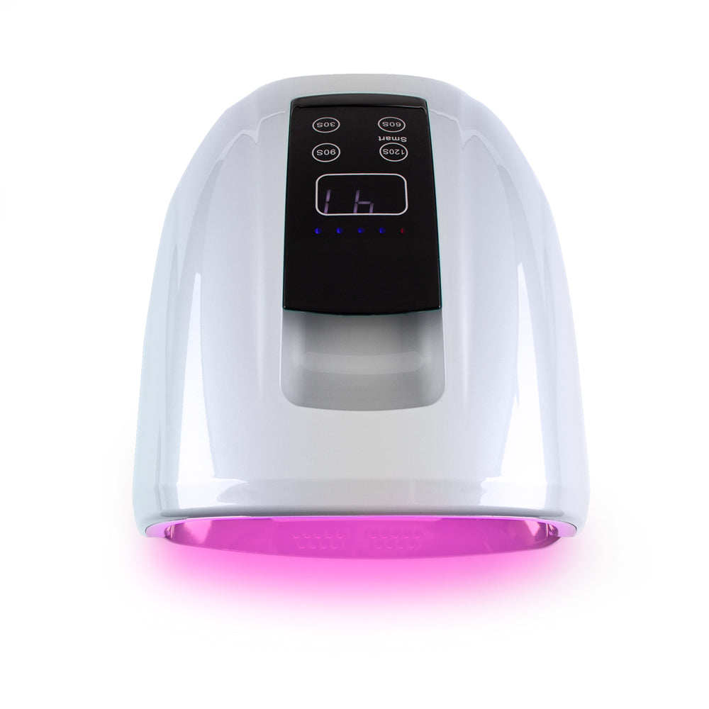 RNL008 2022 New Arrival Nail Dyer Lamp Rechargeable Silver Color Pro Cure Cordless 90w LED UV Lamp