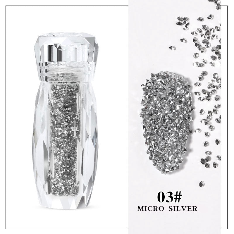 NRS025 ForLife Multicolor Crystal Nail Rhinestones Shiny mini pixie caviar AB Glass Nail Art Decorations Accessories