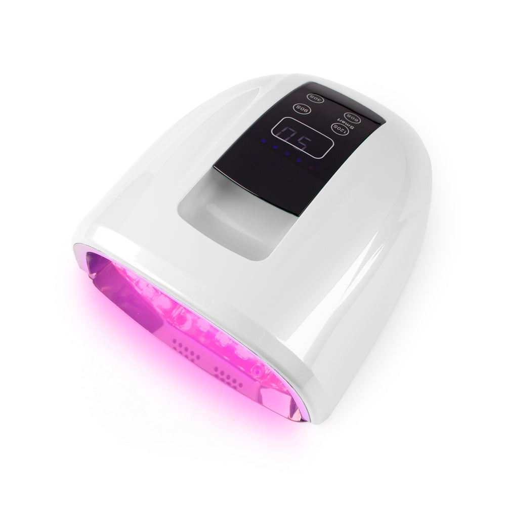 RNL008 2022 New Arrival Nail Dyer Lamp Rechargeable Silver Color Pro Cure Cordless 90w LED UV Lamp