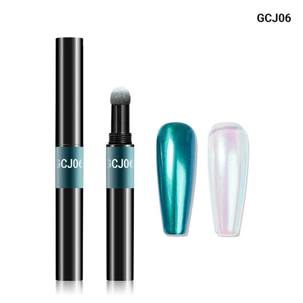 FNP063  New Arrival Aurora Ice Clear Pigment Nail Art Acrylic Powder Pen Nail Art Tools
