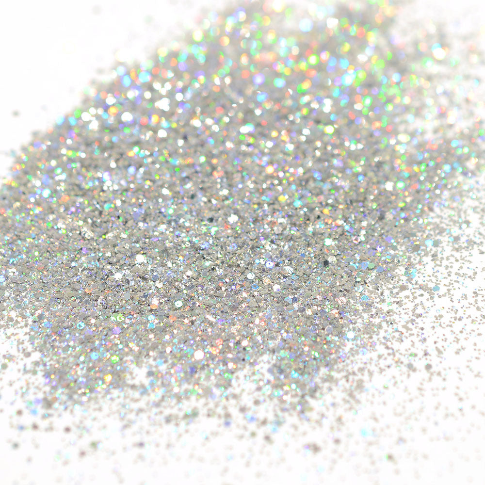 FNP006 Hot nail enhancement platinum glitter gold foil gold powder laser color change DIY nail sequins