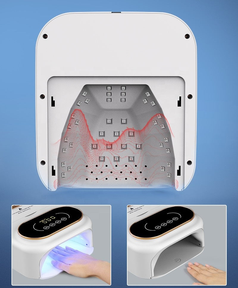 FNL004 New 148W 2-in-1 High Efficiency Sterilization Manicure Phototherapy Machine Nail Dryer UV Gel curing Sterilized Nail Lamp