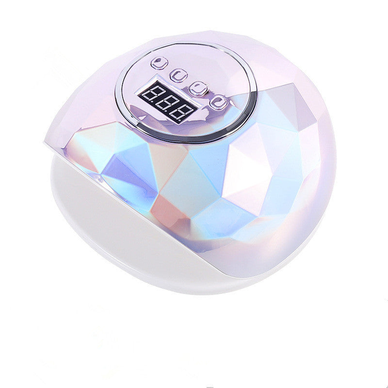 FNL003 F6 86W Professional Rainbow Gel Nail Lamp Coloful UV LED Shell Gel Polish Nail Dryer Fast Curing Gel Polish Nail Lamp