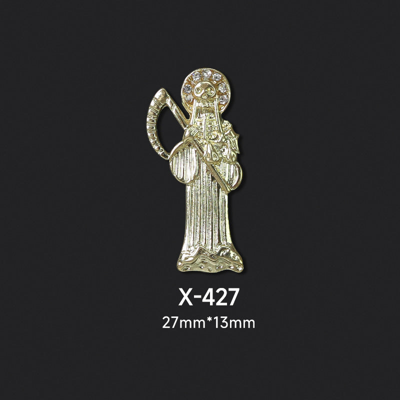 NZJ048 Beauty top St.Jude Nail Art Alloy rhinestone Jewelry charms