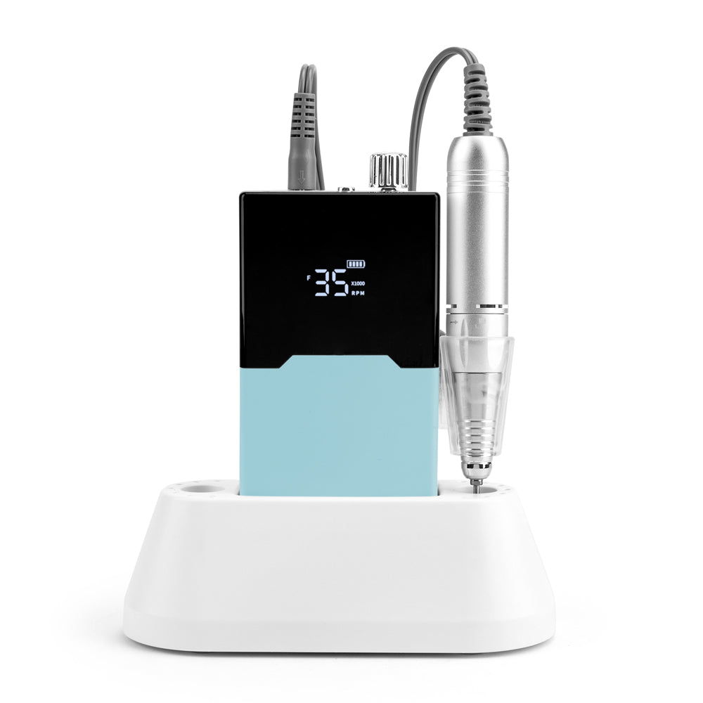 FNDM014 Nail Polishing Sander Drill Bit Instrument Portable Electric Nail Drill Machine Rechargeable Cordless Manicure Pedicure Set