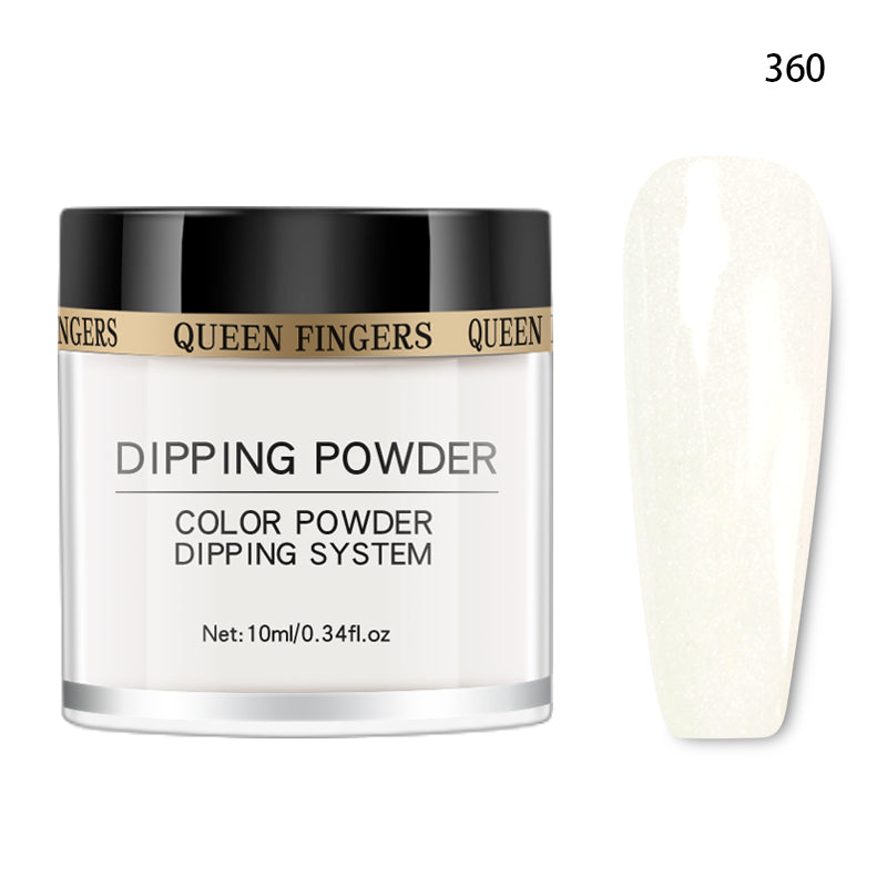 FNP059  0.34 Fl oz Purple Series Nude Color Acrylic Dip Powder Nails Set with Shinning Points