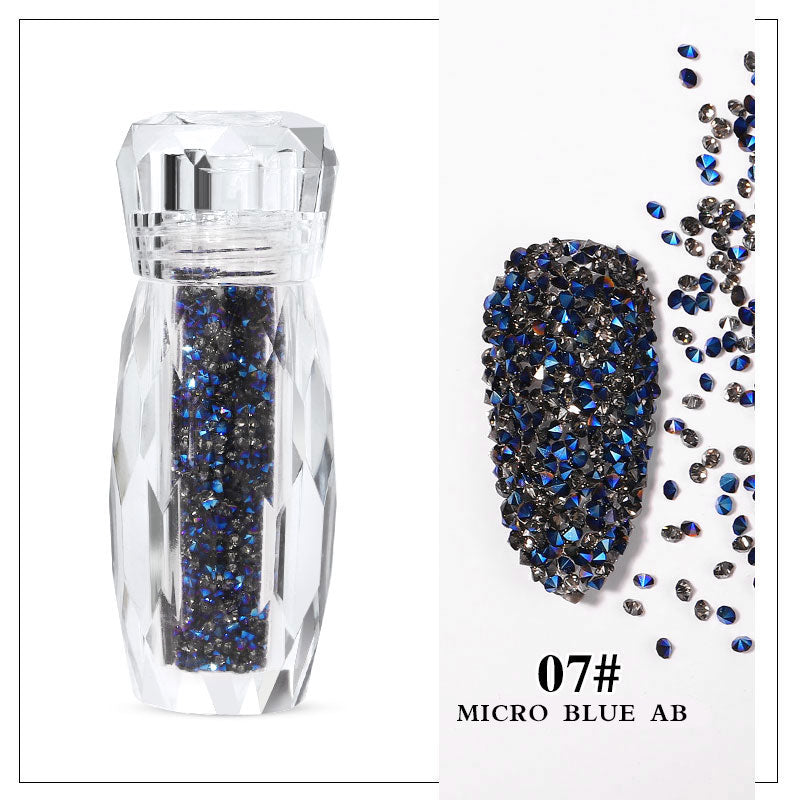 NRS025 ForLife Multicolor Crystal Nail Rhinestones Shiny mini pixie caviar AB Glass Nail Art Decorations Accessories
