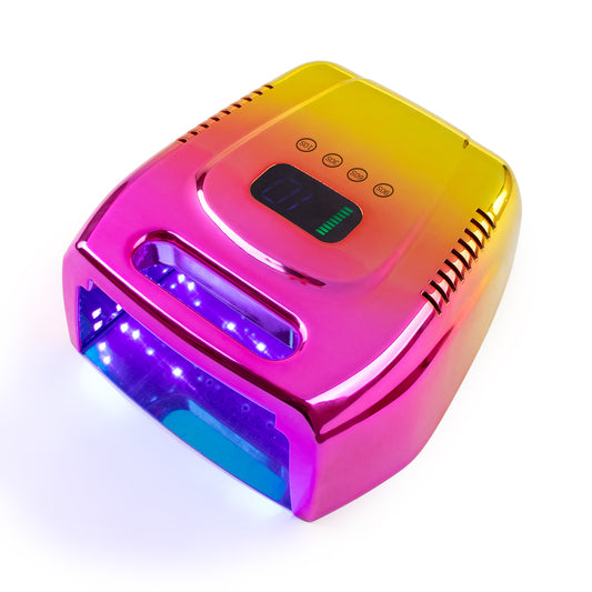 RNL028  New Wireless Nail Lamp Gradient Pro Cure Cordless 96w LED UV Lamp Accept Private Label for Nail Salon