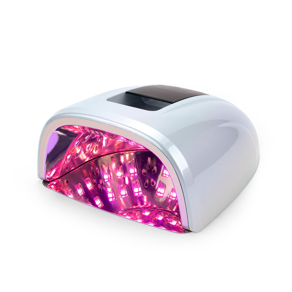 RNL008 2022 New Arrival Nail Dyer Lamp Rechargeable Silver Color Pro Cure Cordless 90w LED UV Lamp