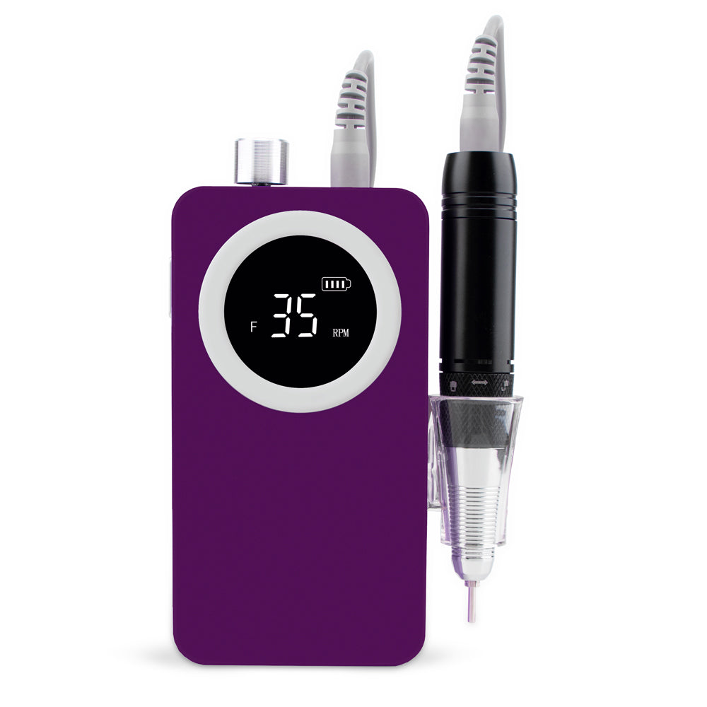 FNDM015 Electric Nail Drill 35.000 RPM Portable Nail Supplies Rechargeable Nail Drill Polish Remover Machine Accept Customize Logo