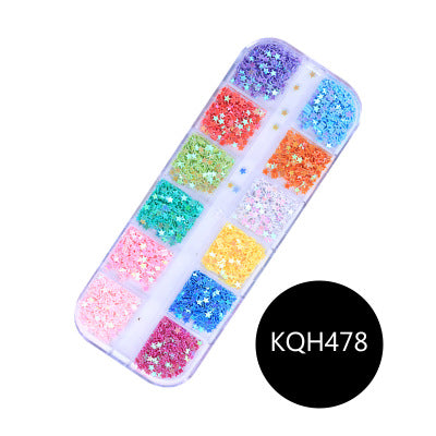 NRS021 ForLife Mixed nail art decals diamond jewelry crystal nails art rhinestone designs 3d shinny nail decorations