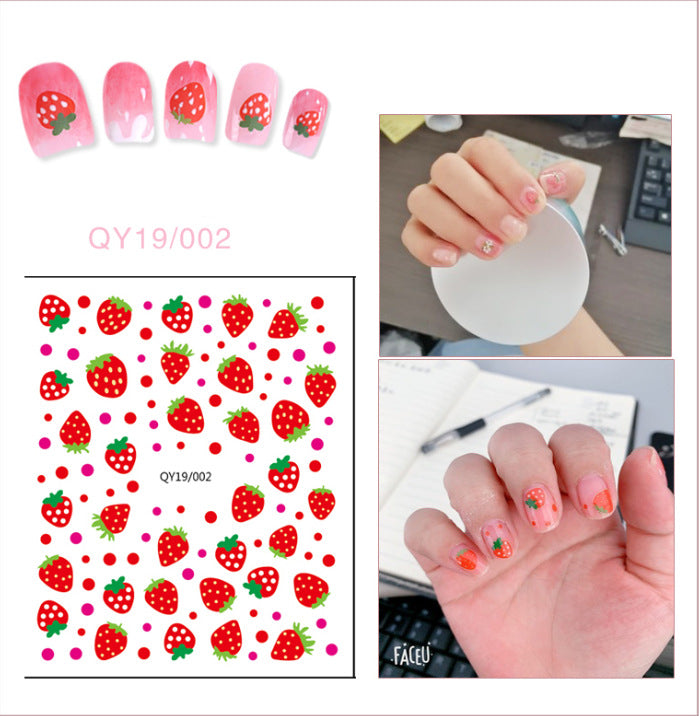 NS5D033  ForLife new Cartoon Nail Art Decals 2D Manicure Applique Nail Stickers for Nail Decoration