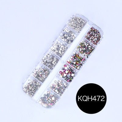NRS021 ForLife Mixed nail art decals diamond jewelry crystal nails art rhinestone designs 3d shinny nail decorations