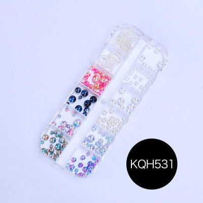 NRS021 ForLife Mixed nail art decals diamond jewelry crystal nails art rhinestone designs 3d shinny nail decorations