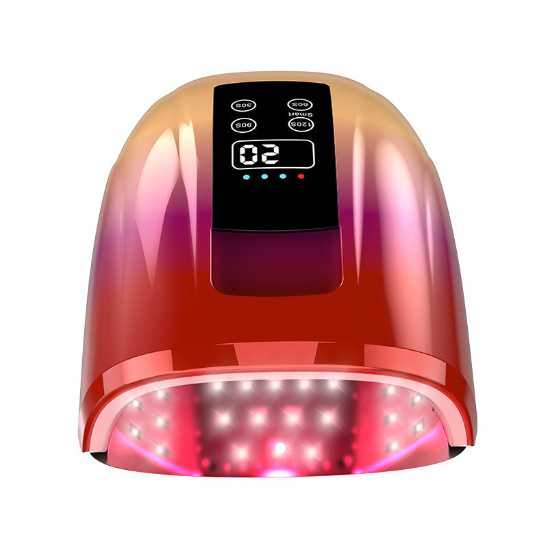 FNL008 New Arrival 90W Wireless Dual Light Rechargeable Cordless Smart Light Therapy Nail Lamp Uv Led Gel Dryer for Salon Manicure