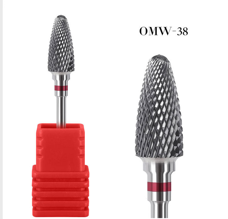 NDB035  Drill Bit Electric Tungsten Manicure Machine Electric Nail File Machine Nail Drill Bit Manicure Nail Art Tool