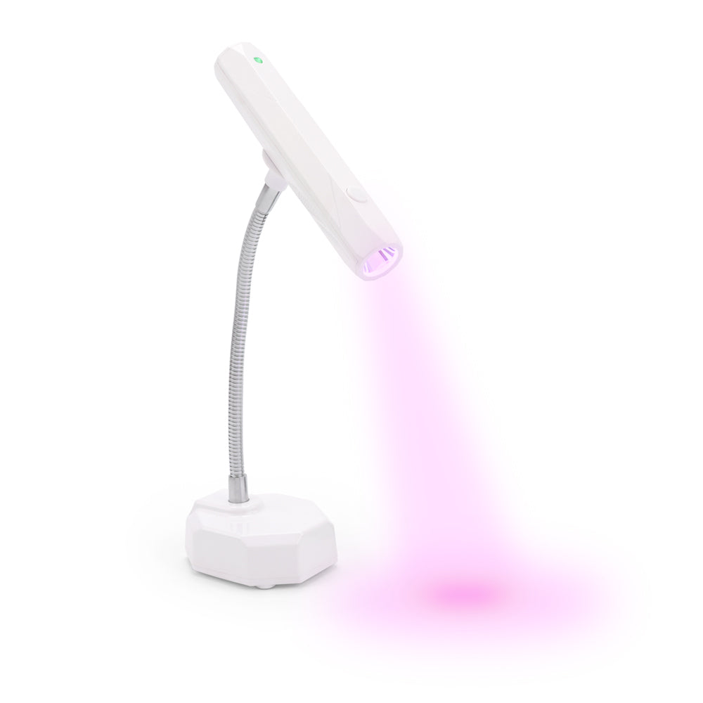 RNL012 85% Girls love this Mini rechargeable Cordless UV led soft gel finger tip flexible desk table nail lamp flash cure touch light