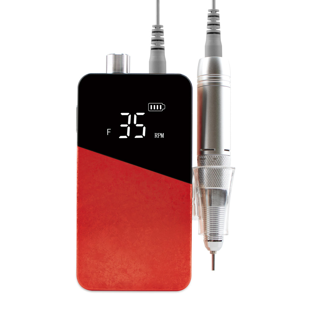 FNDM047 New nail products 35000 Ice flower rechargeable drill nails professional electric nail drill with customized private logo