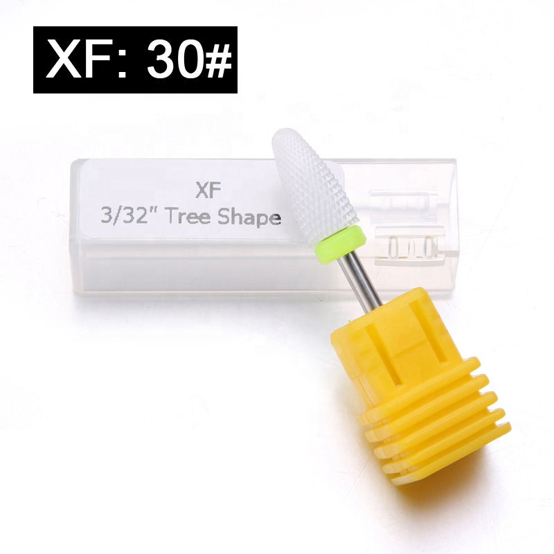 NDB018  1 Pcs Empty Storage Box with lid For Exhibition With Cover Plastic Manicure Nail Tool Nail Drill Bit Holder