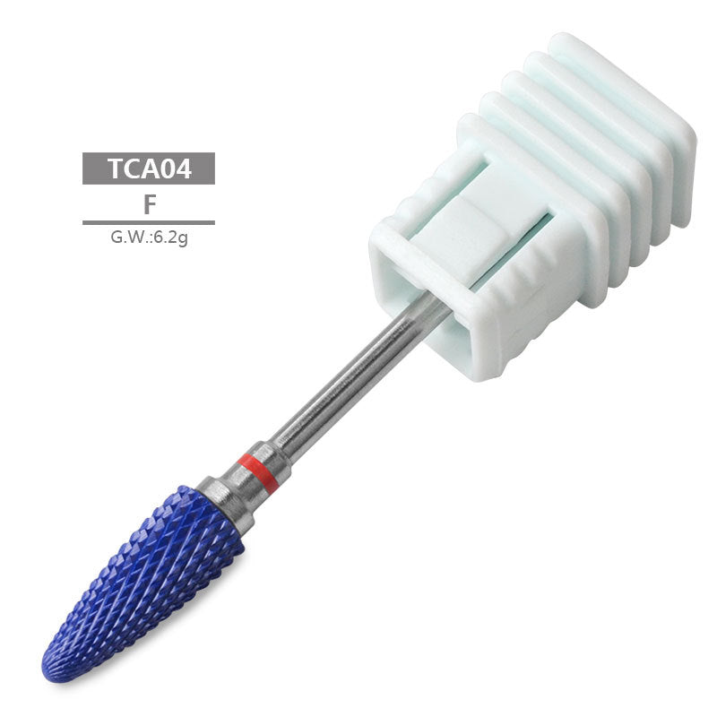 NDB023 New Arrival Manicure Ceramic Nail Drill Bit 3 / 32 " Foot Cuticle Clean Burr Bits