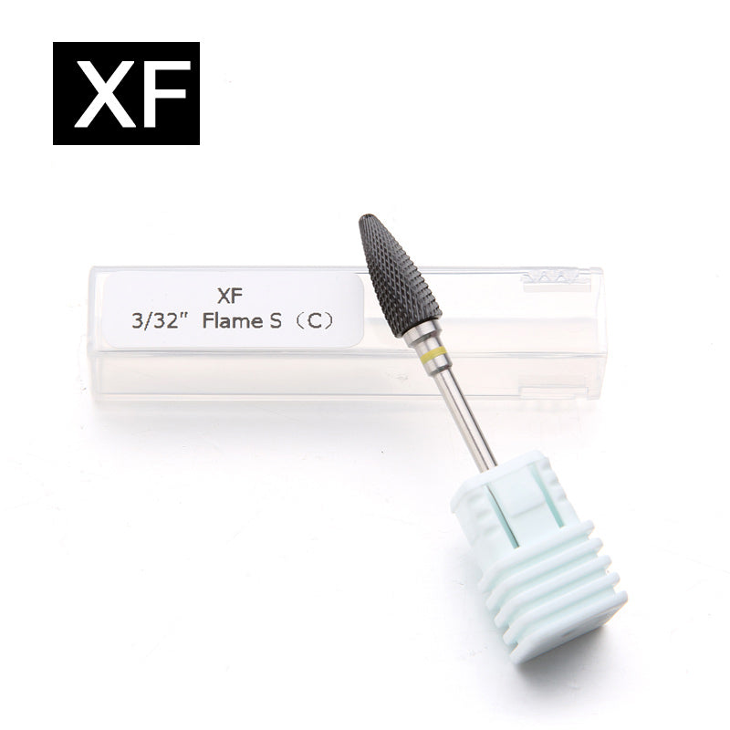 NDB014  Black Ceramic Nail Drill Bits Electric Rotary File Manicure Pedicure Apparatus Accessory Remove gel Tool