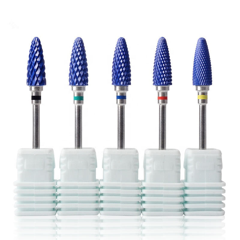 NDB023 New Arrival Manicure Ceramic Nail Drill Bit 3 / 32 " Foot Cuticle Clean Burr Bits