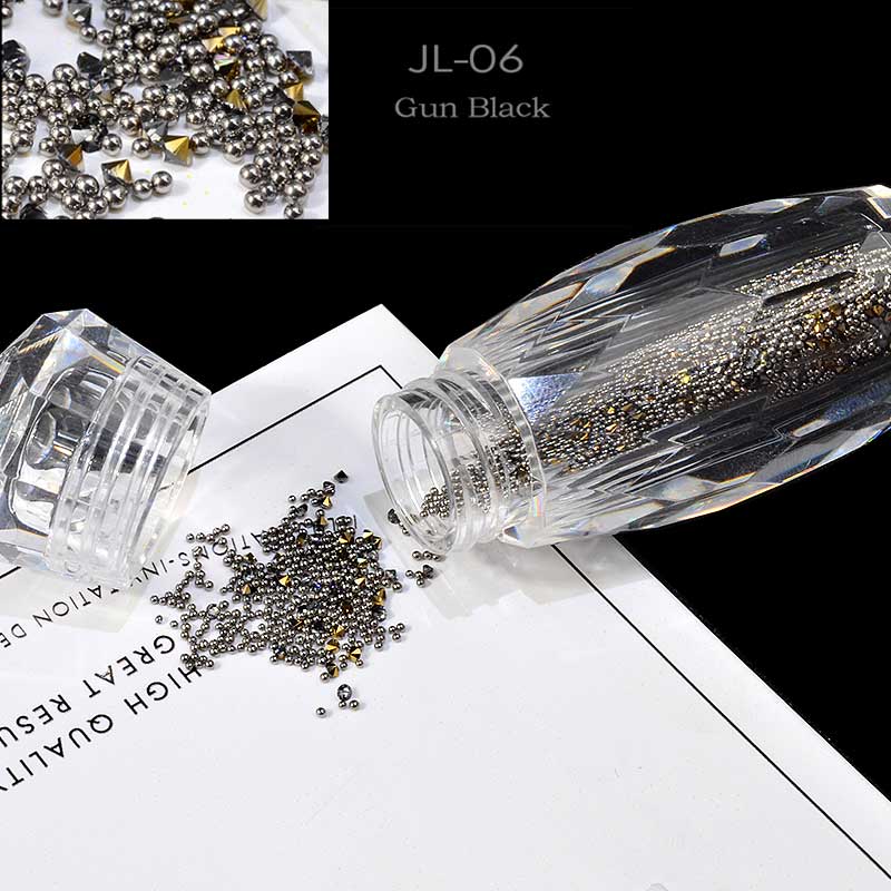 NRS010 ForLife Glass Mini Caviar Beads Crystal DIY Tiny Nail Art Rhinestones Decorations