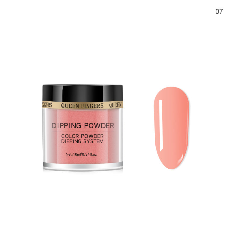 FNP108  Queen Fingers PMN-33 12 Colors Luminous Pigment Glow in the Dark Fluorescent Nail Dipping Powder