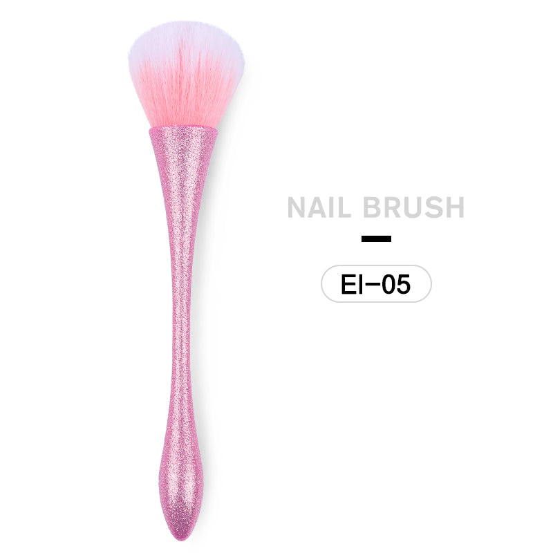 NBR013  ForLife Nail Brushes for Cleaning Remove Acrylic Nails And Makeup Powder Brushes Manicure Tool Nail Brush Cleaner Set