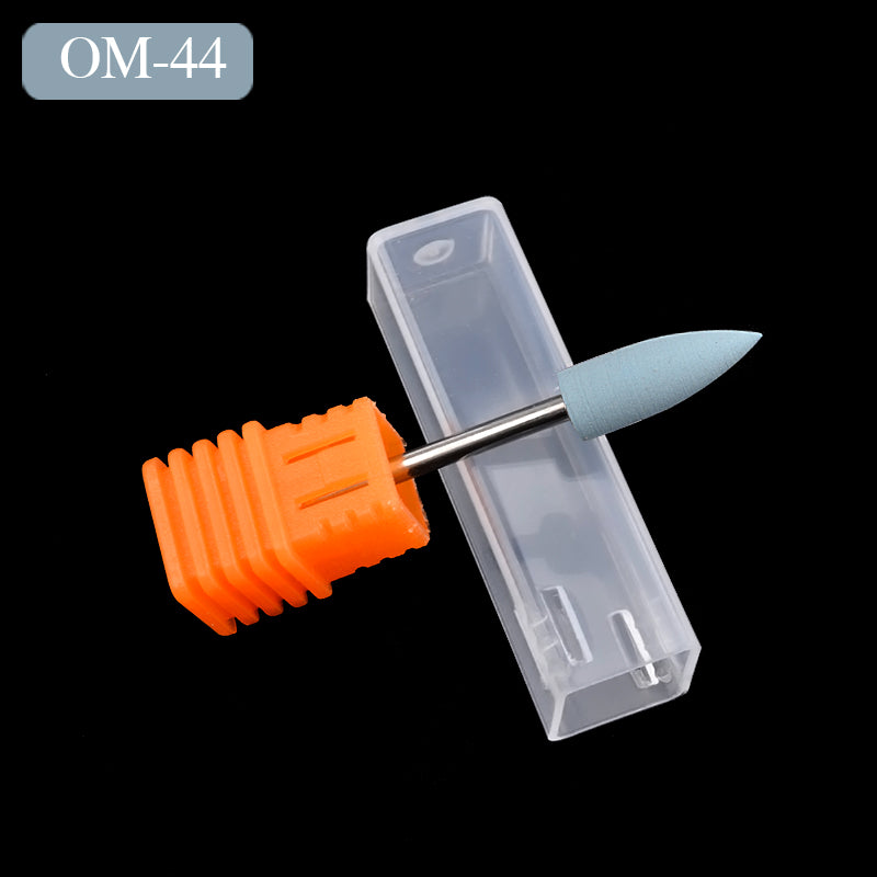 NDB007 Silicone Polisher Grinders Nail Drill Bits for Electric Manicure Smoothing Polishing Nail Art Tools