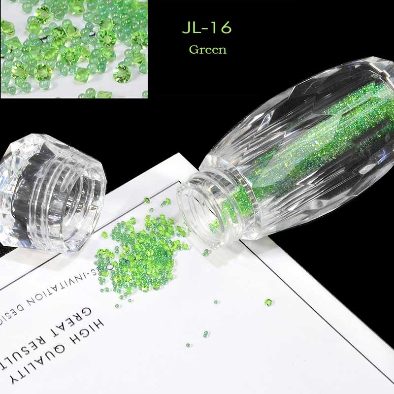 NRS010 ForLife Glass Mini Caviar Beads Crystal DIY Tiny Nail Art Rhinestones Decorations