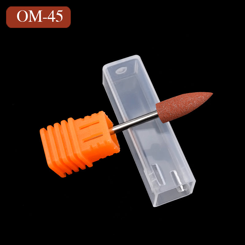 NDB007 Silicone Polisher Grinders Nail Drill Bits for Electric Manicure Smoothing Polishing Nail Art Tools