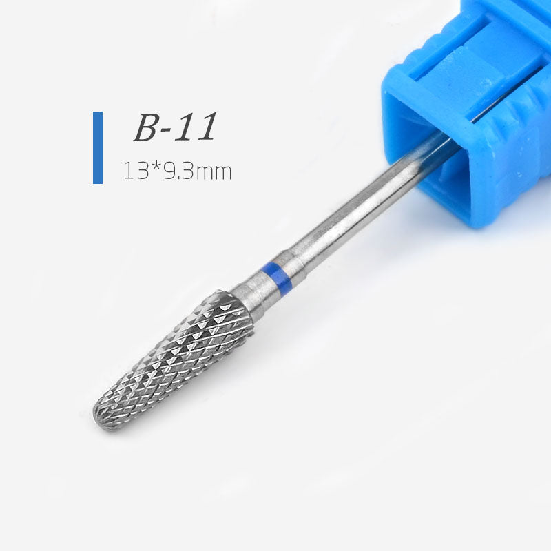 NDB011  16 Type Ceramic Tungsten Nail Drill Bits For Electric Nails Drill Grinding Machine Manicure Nail Polishing Cleaning