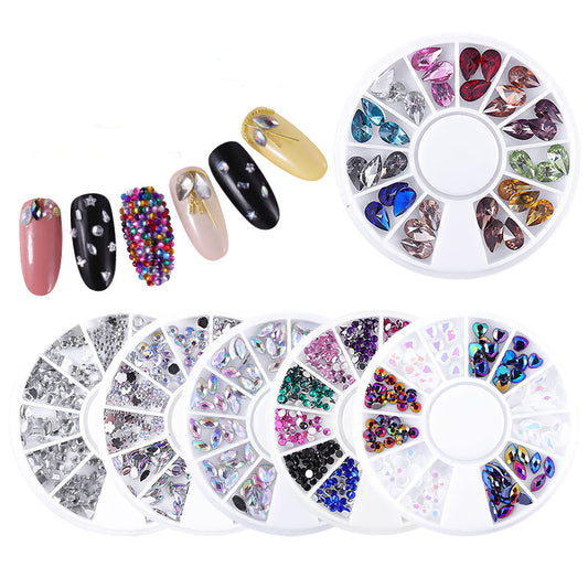 NAW030 1Box Fruit slices Filler For Nails Art Tips Slime Fruit DIY Slime Accessories Supplies Decoration Soft Pottery