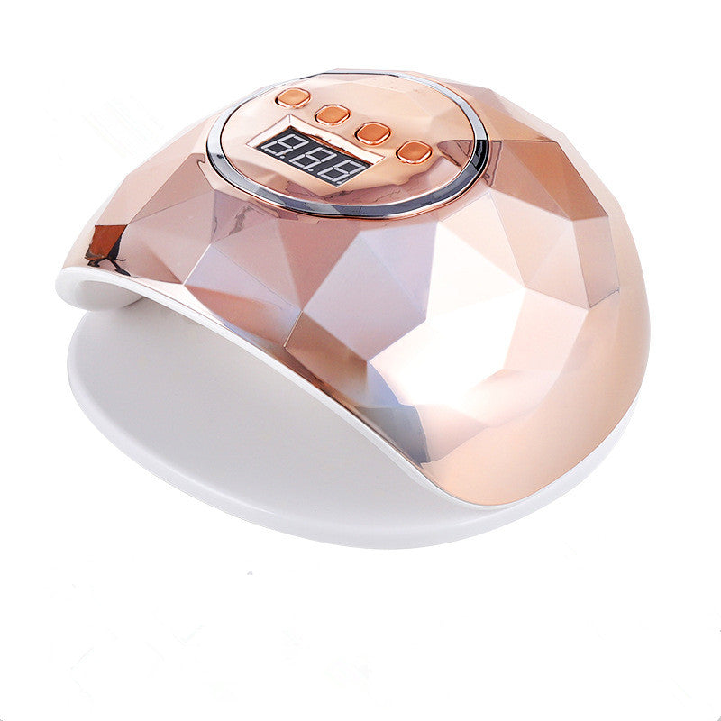 FNL003 F6 86W Professional Rainbow Gel Nail Lamp Coloful UV LED Shell Gel Polish Nail Dryer Fast Curing Gel Polish Nail Lamp