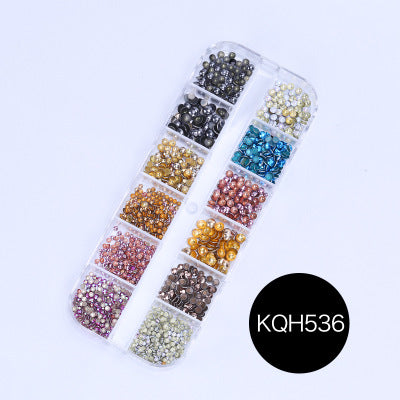 NRS021 ForLife Mixed nail art decals diamond jewelry crystal nails art rhinestone designs 3d shinny nail decorations