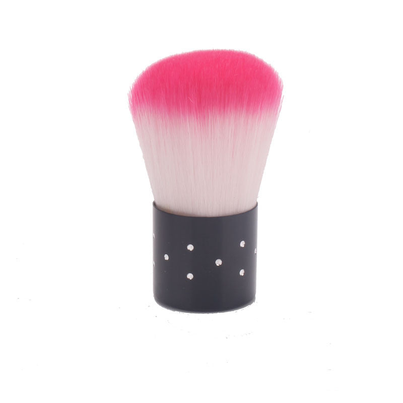 NBR047 Nail powder brush with drill soft hair cleaning brush beauty powder blusher brush wholesale
