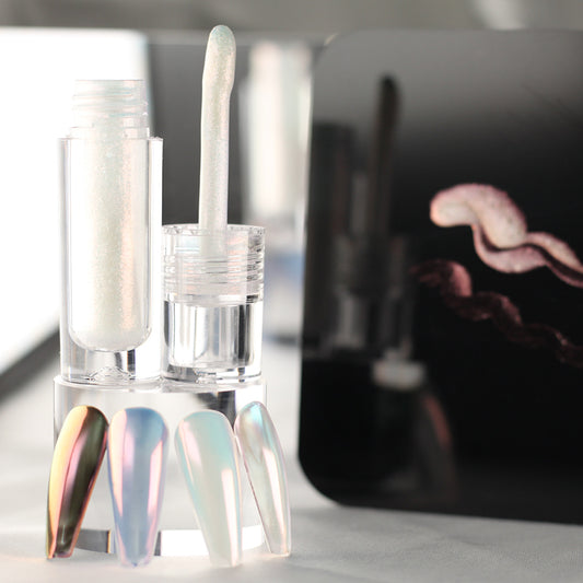 FNP007 Aurora Moonlight AN series Nail Powder Professional 6 Colors Acrylic Mirror Nail Art powder