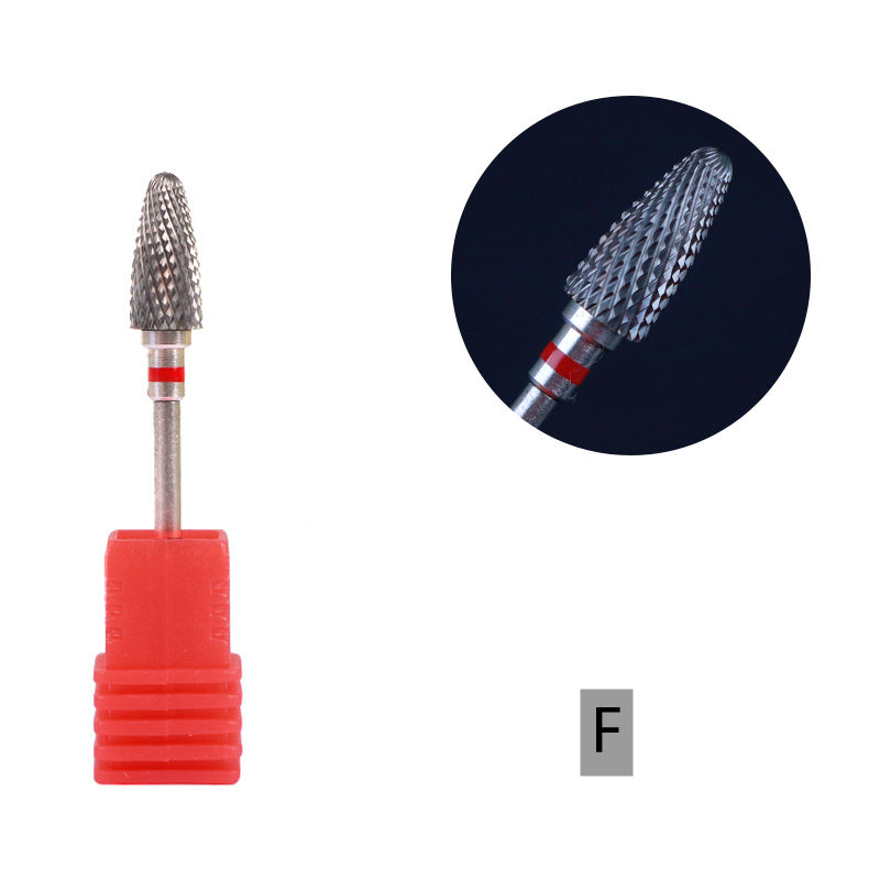 NDB016  3/32'' Ceramic Nail Drill Bit Milling Cutter For Manicure Pedicure Electric Nail Drill Tools