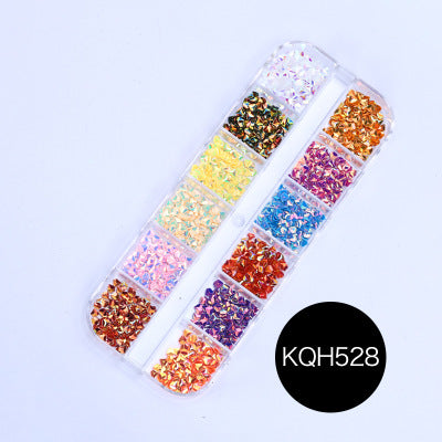 NRS021 ForLife Mixed nail art decals diamond jewelry crystal nails art rhinestone designs 3d shinny nail decorations