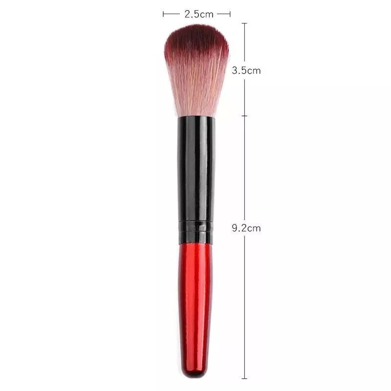 NBR010 ForLife 1 Pcs Wooden Handle Soft Fluffy Dust Cleaning Nail Brushes Dipping Powder Glitter Sequins Remover Manicure Tools
