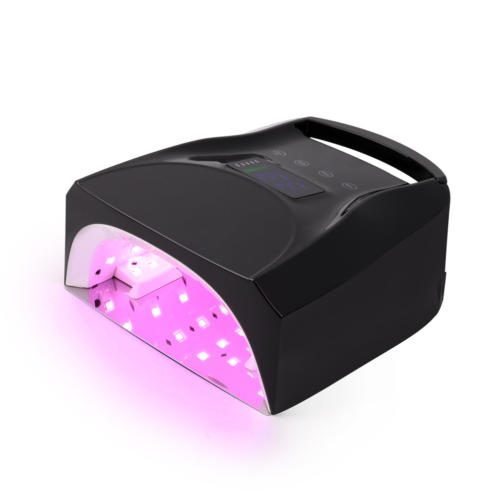 RNL006 2022 New Manicure 96W Intelligent Induction Dual Light Source Rechargeable Led UV nail light Lamp Nail Dryer